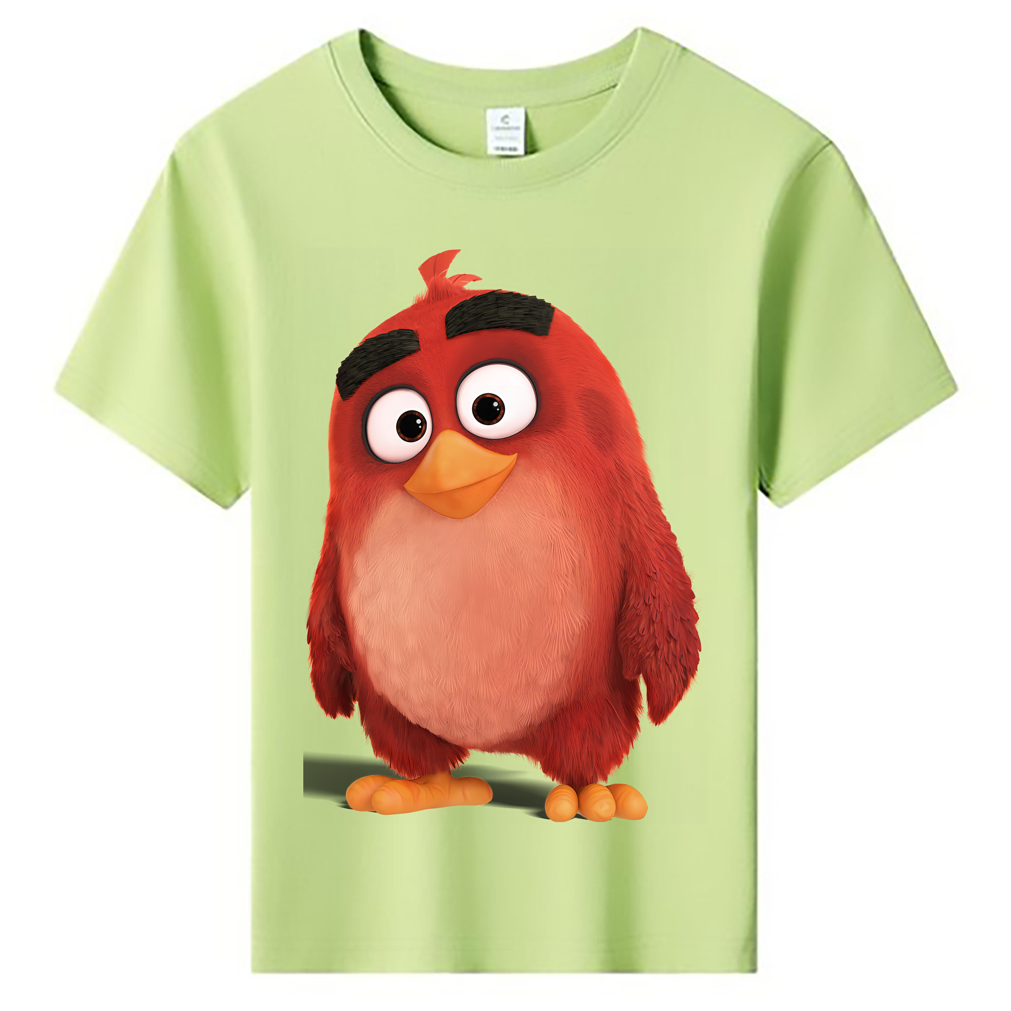 （画像用） Angry Birds アングリーバード 綿100％キッズTシャツ（フロントプリント）